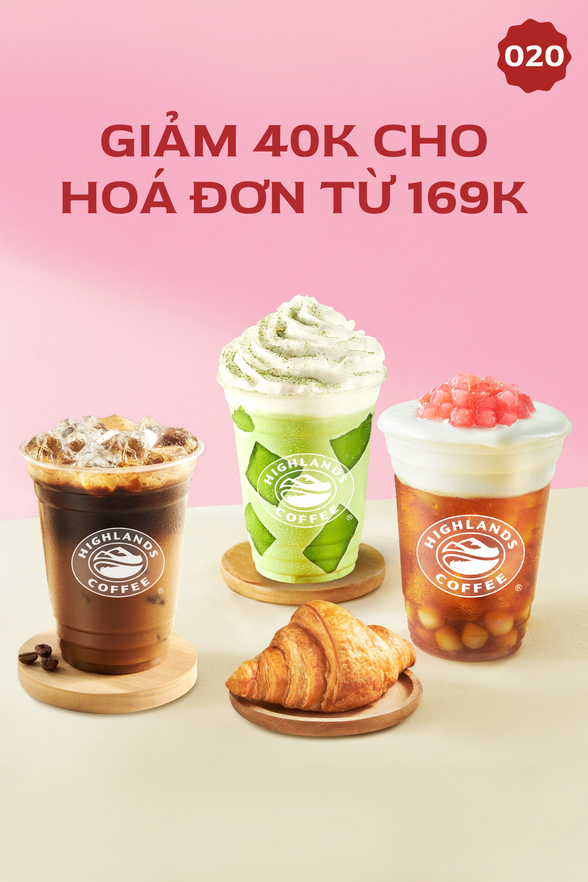 Giảm 40k cho hóa đơn 169K